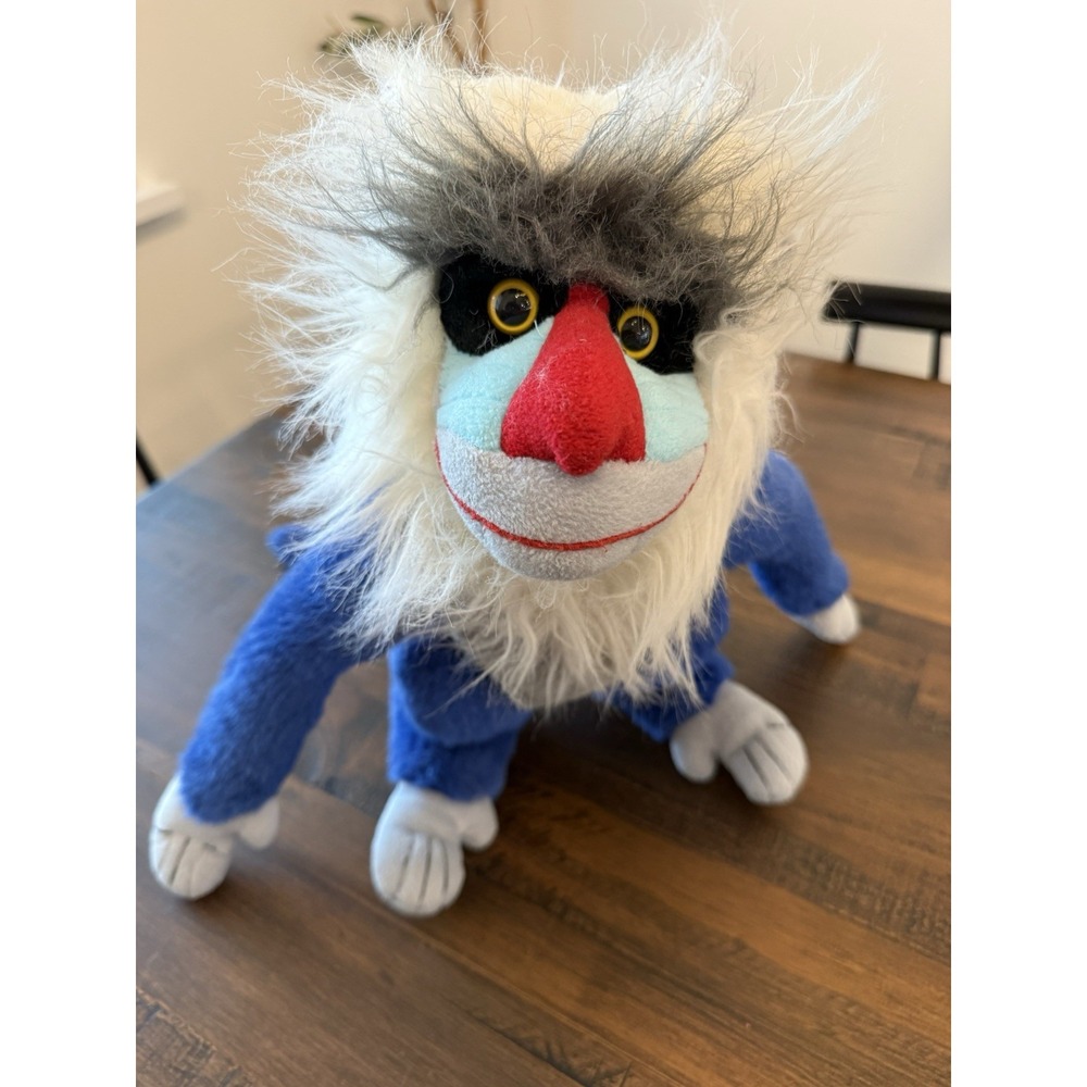 Vtg Disney Lion King Rafiki Plush 16" Lemonwood Asia 90's Stuffed Toy Stuffy